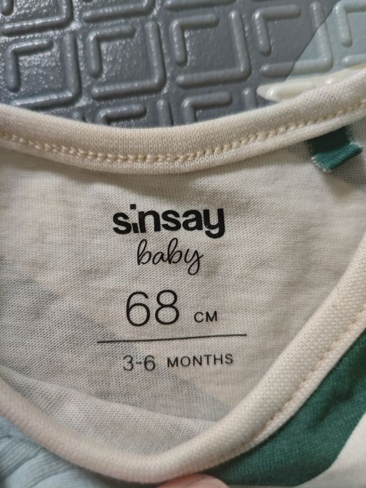 Nowe Body niemowlęce Sinsay 3 szt 62/68
