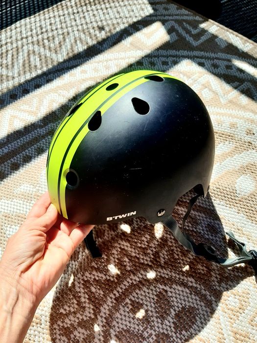 Kask rowerowy dziecięcy BTWIN 50-54 cm