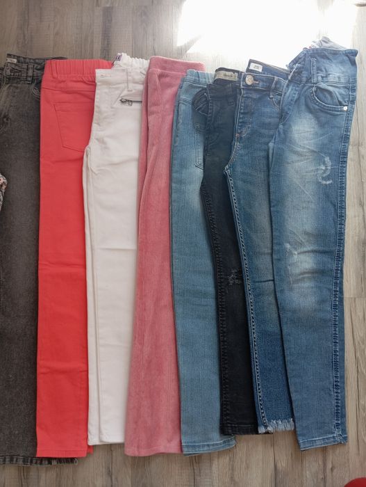 Джинси Skinny з бахрамою. 128_134.