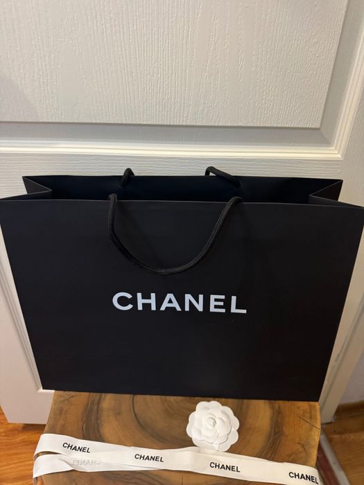 пакет chanel стрічка камелія для подарунків