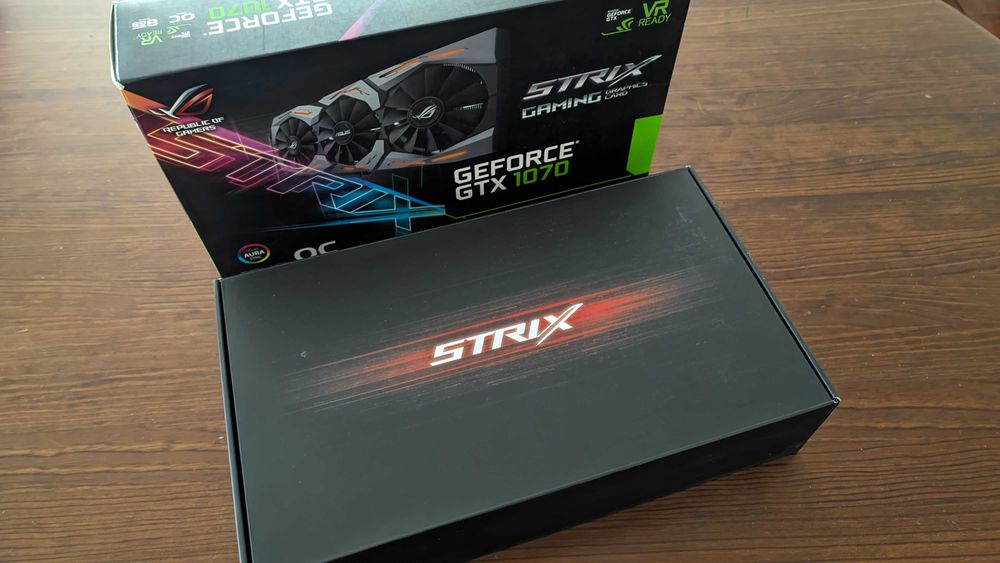 ASUS ROG STRIX GTX 1070 8GB - Placa Gráfica com Caixa Original64586016621059121