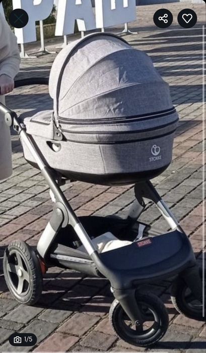 Коляска stokke trailz 2в1