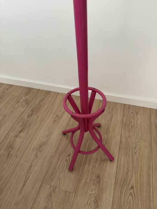 Cabide/bengaleiro criança rosa