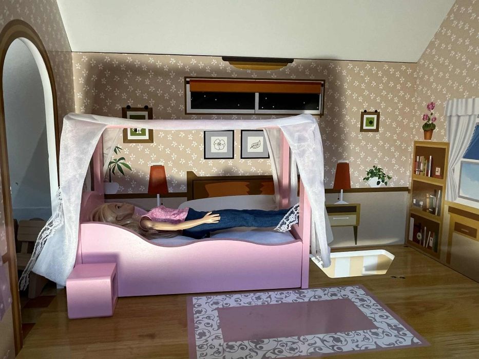 Duży domek dla lalek dla dziewczynki. 120cm