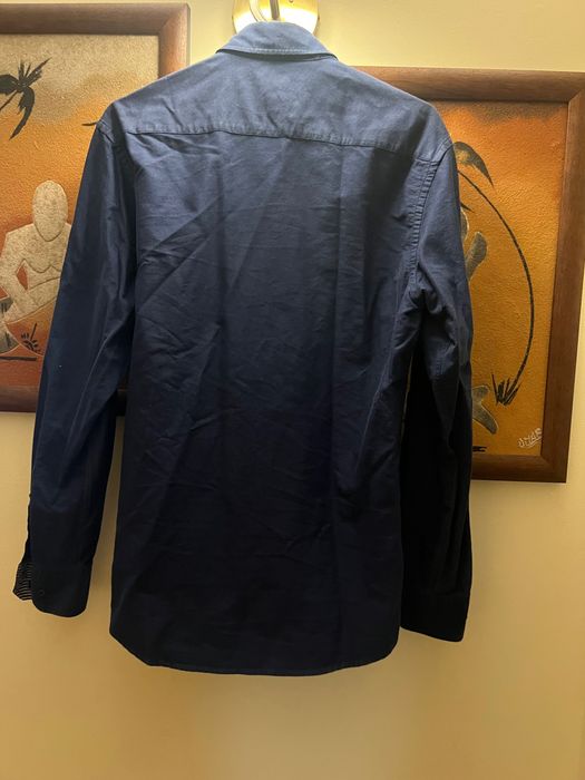 Camisa de homem em algodão, tamanho S