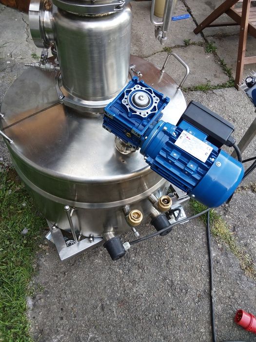 Destylator kolumna pólkowa zbiornik 120 płaszcz olejowy