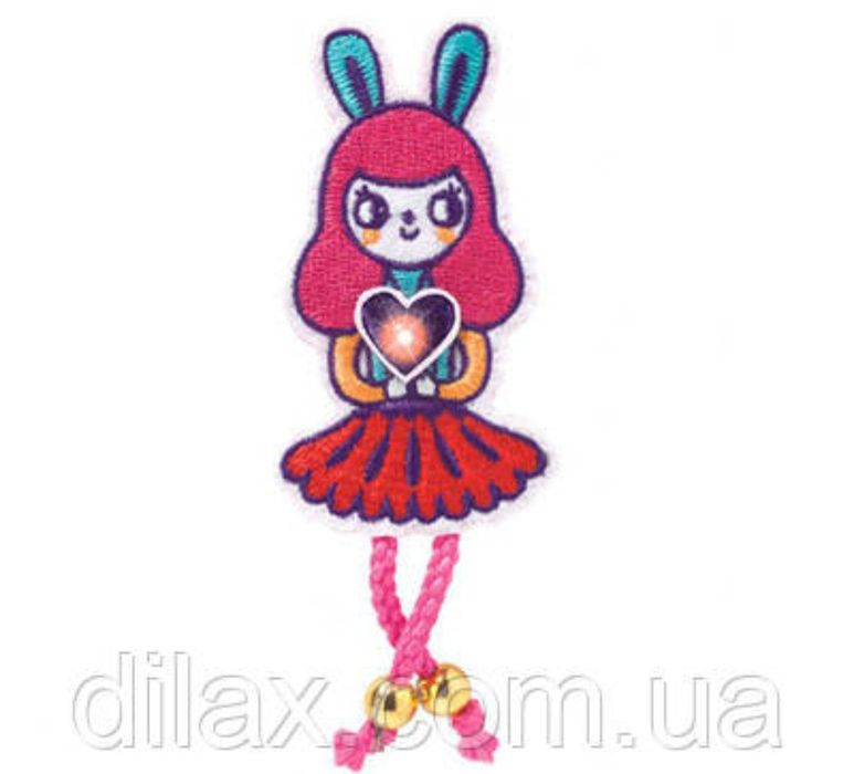 Набор для творчества DJECO Factory Брошь Девочка-кролик со светодиодом