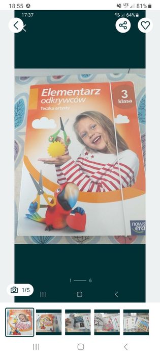 Elementarz odkrywców teczka artysty nowa era klasa 3