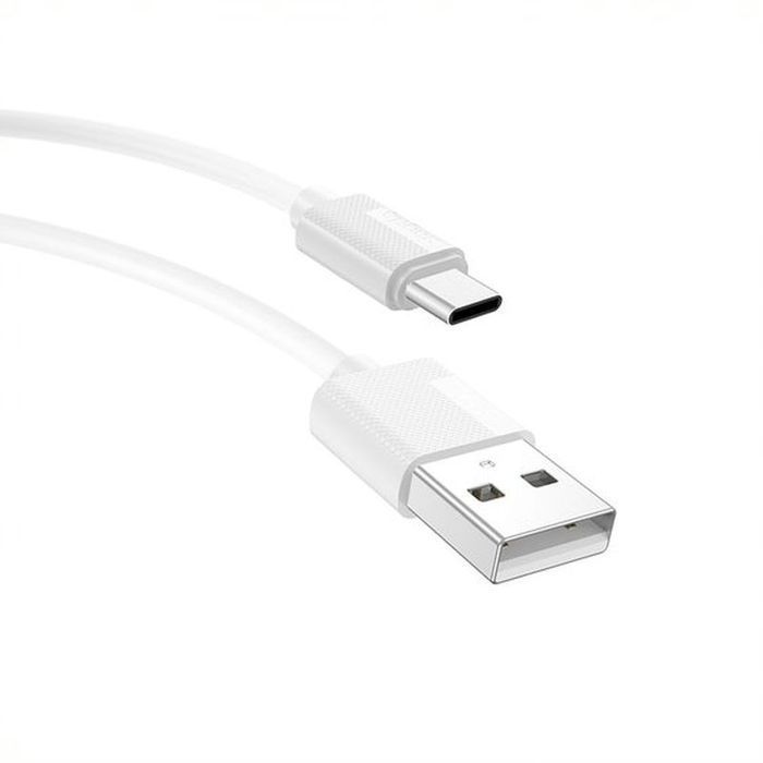 Kabel T-Phox nets Type-C white 3A ; PVC ; 1.2M