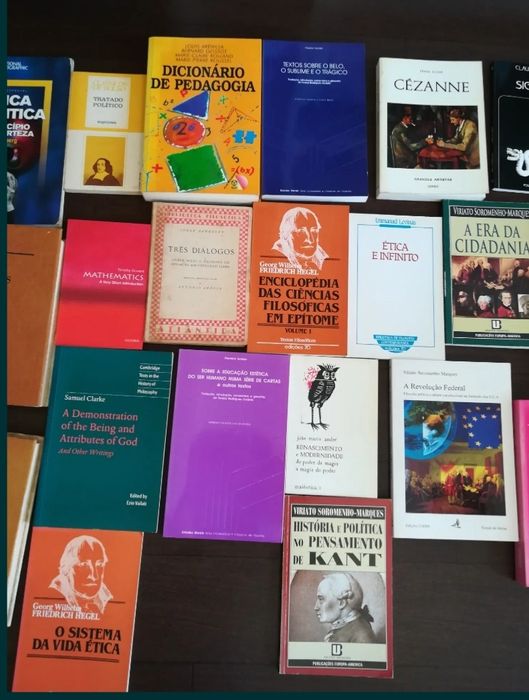 Diversos Livros (filosofia, psicologia, matemática, estética)