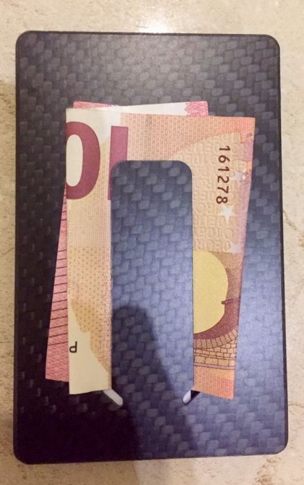 Porta cartões carteira Keplero Luxury Wallet Sp Edition Carbon new