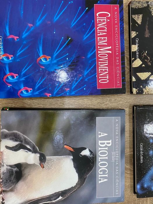 Enciclopédia de ciências 6 volumes