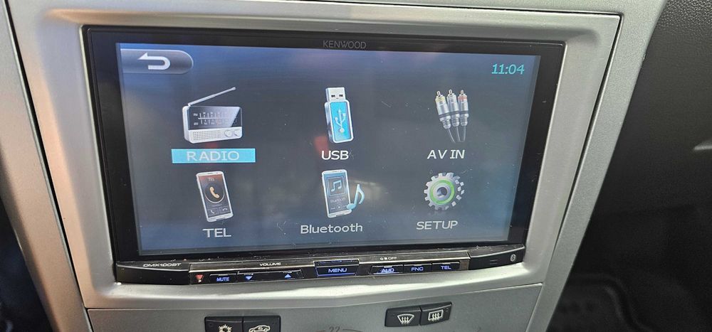 Radio 2 DiN dotyk Kenwood DMX100BT stan idealny Bluetooth USB