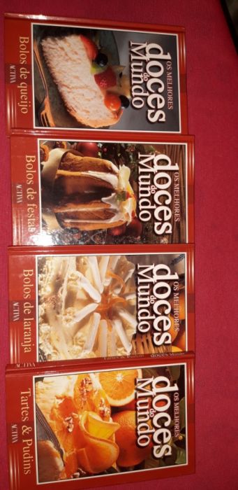 Doces do mundo 4 livros