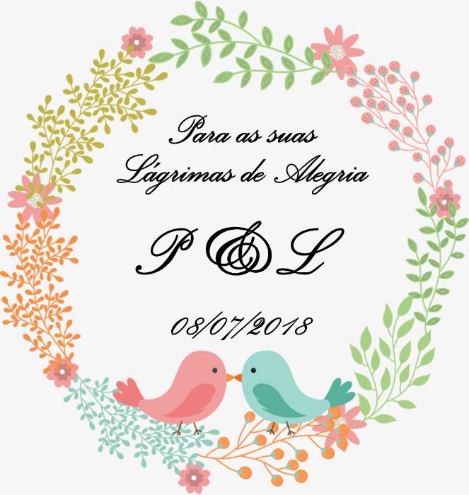 Lágrimas de Alegria (Lembranças Casamento)