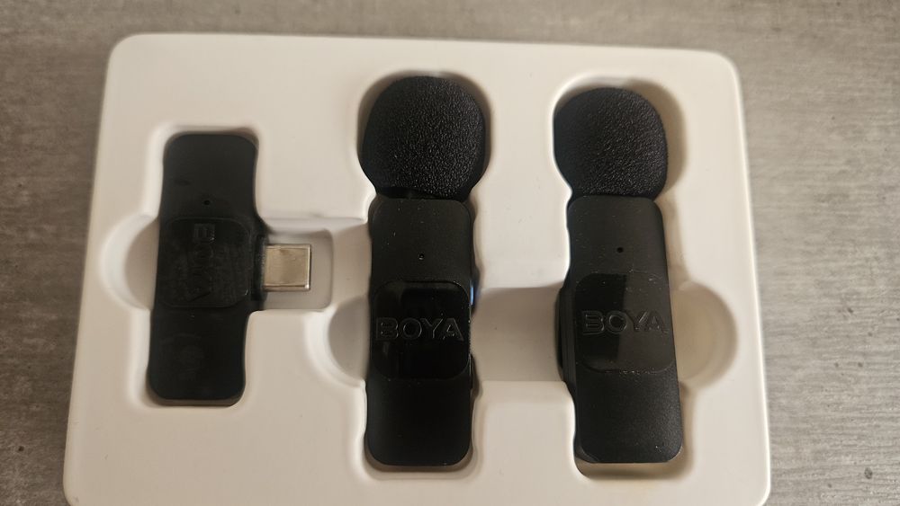 Микрофон беспроводной Boya BY-V20 - 2 шт