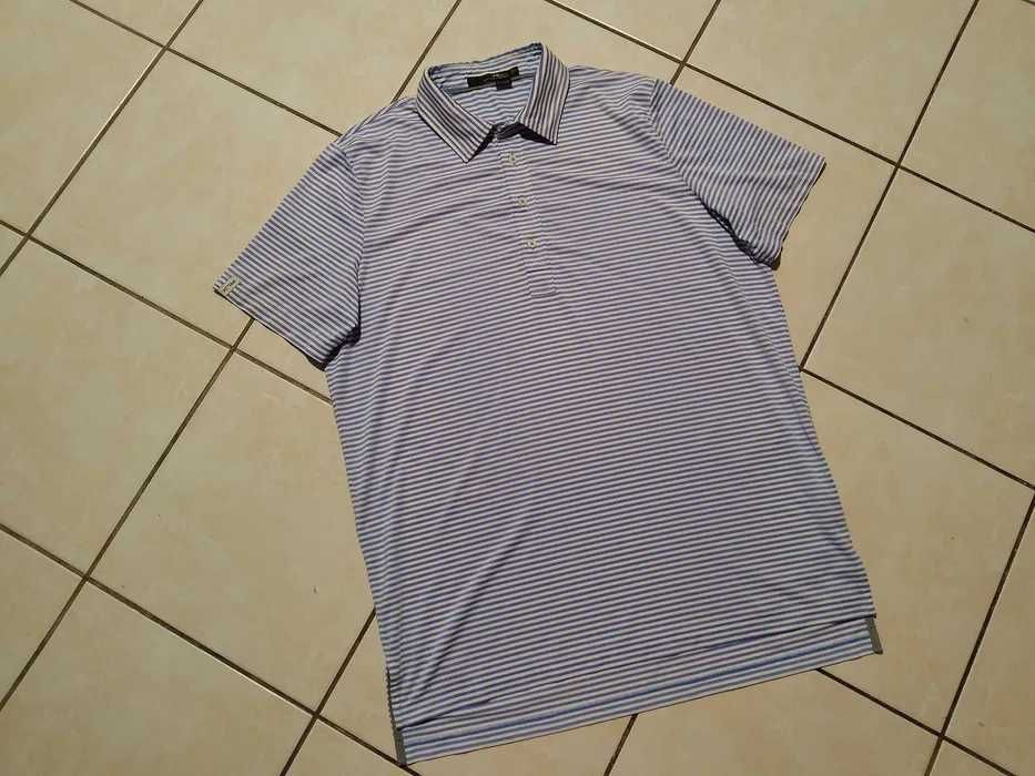 RALPH LAUREN RLX USA - NOWA! z LOGO Koszulka Polo Męska rozmiar XL
