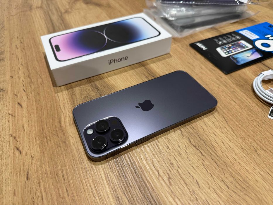 Okazja! Iphone 14 Pro Max! Deep Purple 256GB! Bateria 100% Super stan!