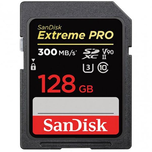 Sandisk SDXC 128 GB Extreme Pro 300MB/s V90 - Cyfrowe.pl Łódź