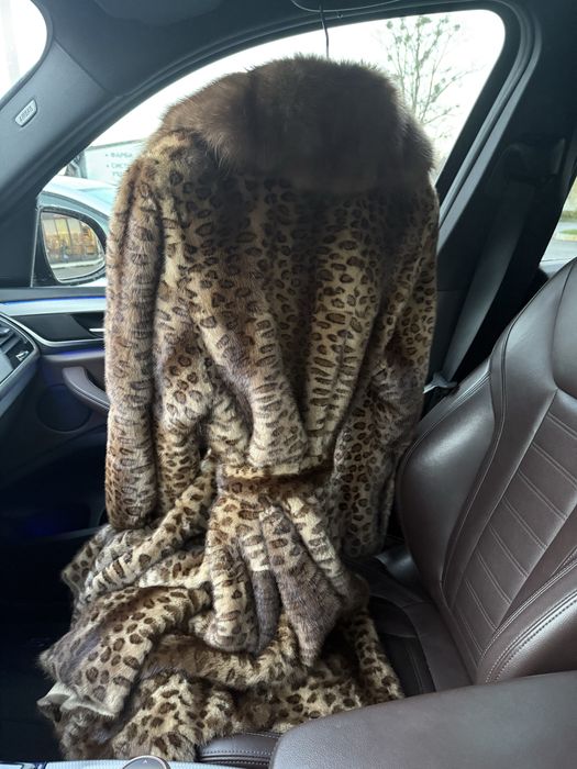 Терміново.Lux шуба комір соболь баргузин