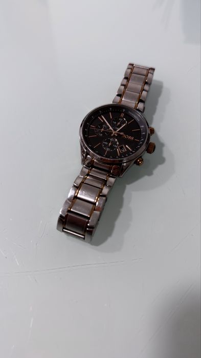 Relógio Hugo Boss – Cronógrafo em Aço (Original)