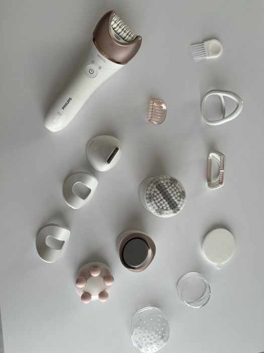 Depilator Philips Satinelle Prestige BRE652 Wet & Dry komplet trymer