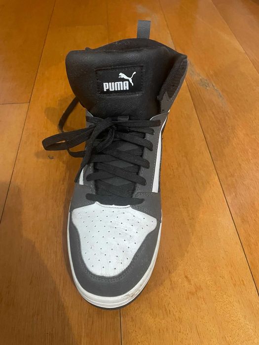 Sapatilhas Puma Rebound LayUp SL Mid originais, tamanho 43.