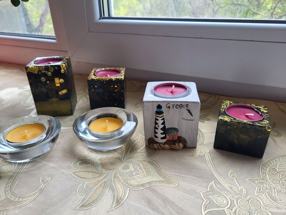 Подсвечники маленькі