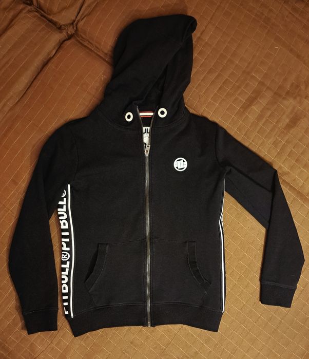 Bluza PitBull z kapturem unisex rozmiar S dobry stan