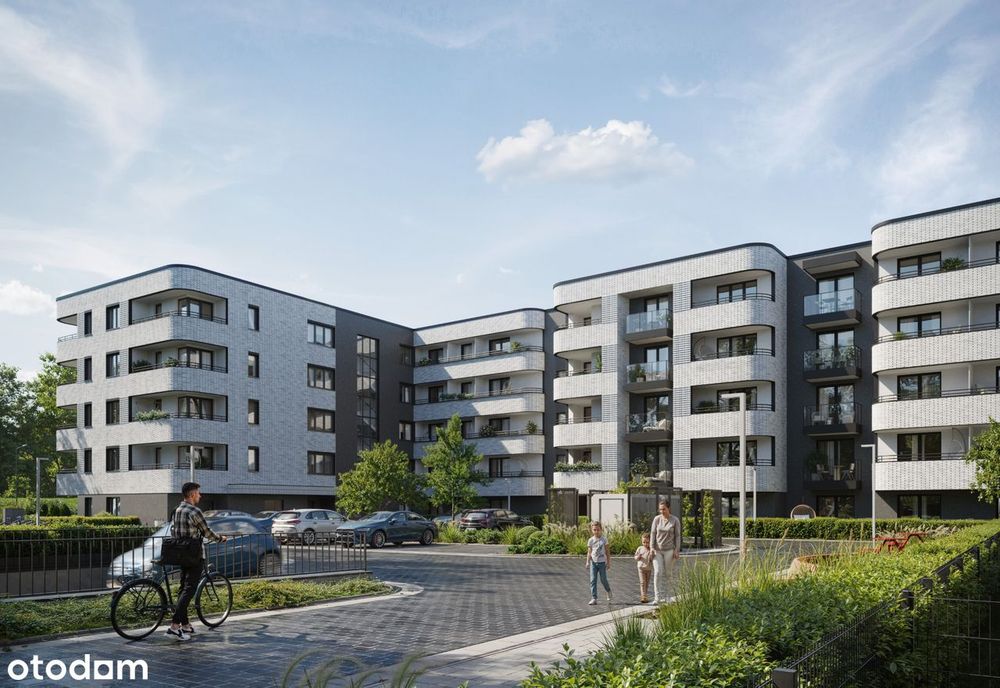 2-pokojowe mieszkanie 40m2 + balkon Bez Prowizji