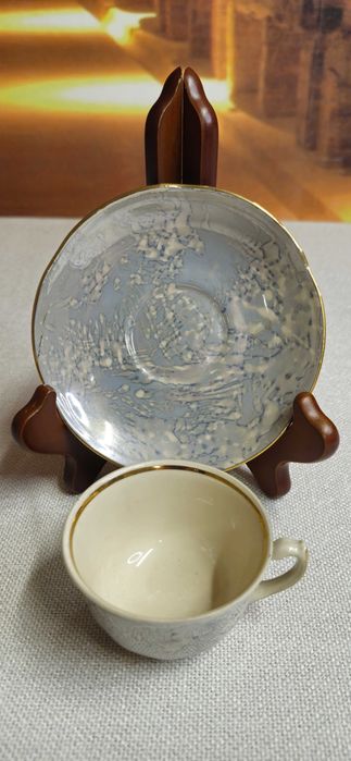 Porcelanowy komplet kawowo-herbaciany CHODZIEŻ dla 6 osób