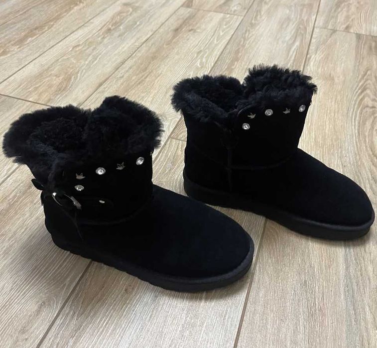 Уггі жіночі з натуральної замші, р. 40 (устілка 25,5-26 см)