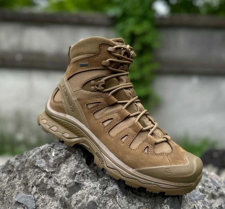 Salomon оригинал Quest 4D Gore-Tex Forces 2 новые берцы ботинки кайот