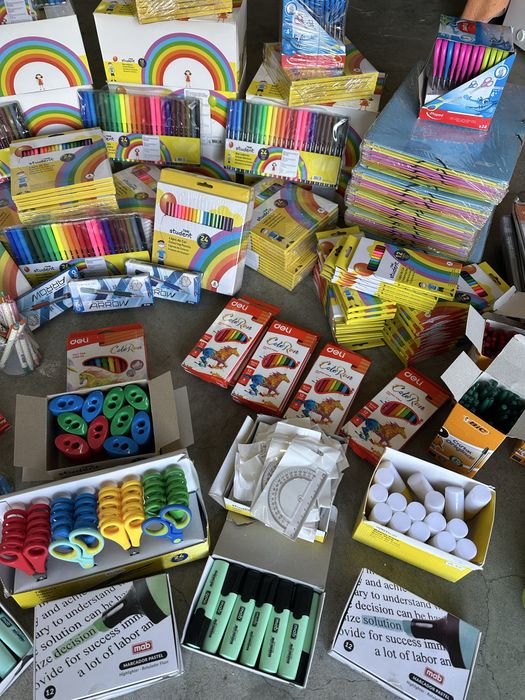 Liquidação Material de papelaria