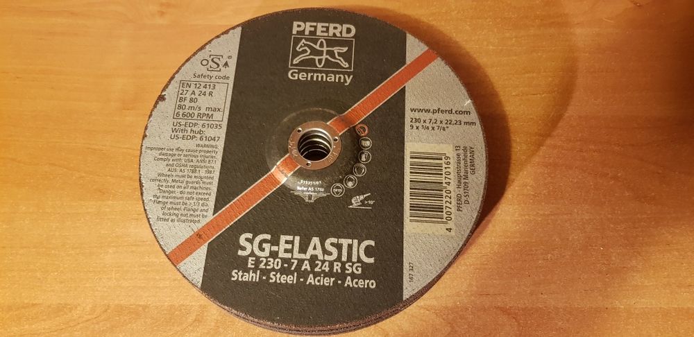 Tarcze ścierne do szlifowania 230