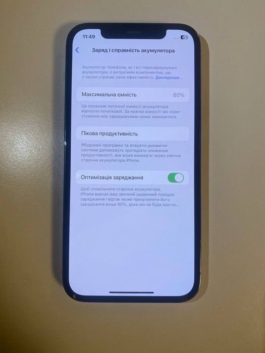 Продаю iphone 12pro 128gb 80%