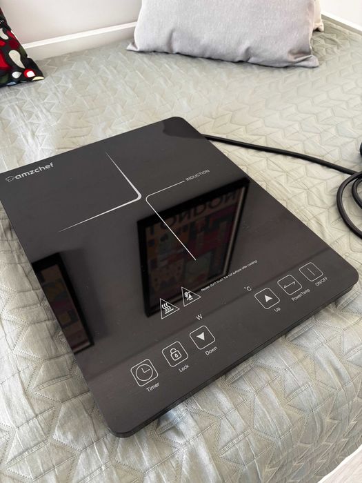 Placa de indução portátil 1 fogo - Amzchef 2000W