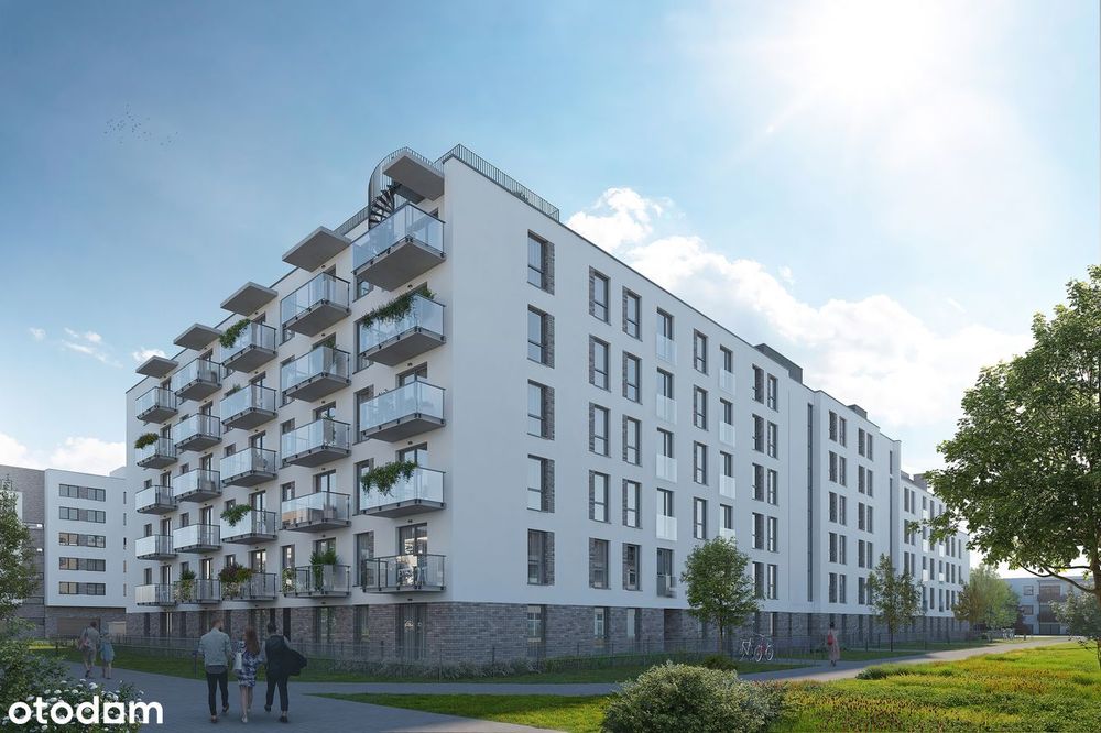 3-pokojowe mieszkanie 56m2 + balkon Bezpośrednio