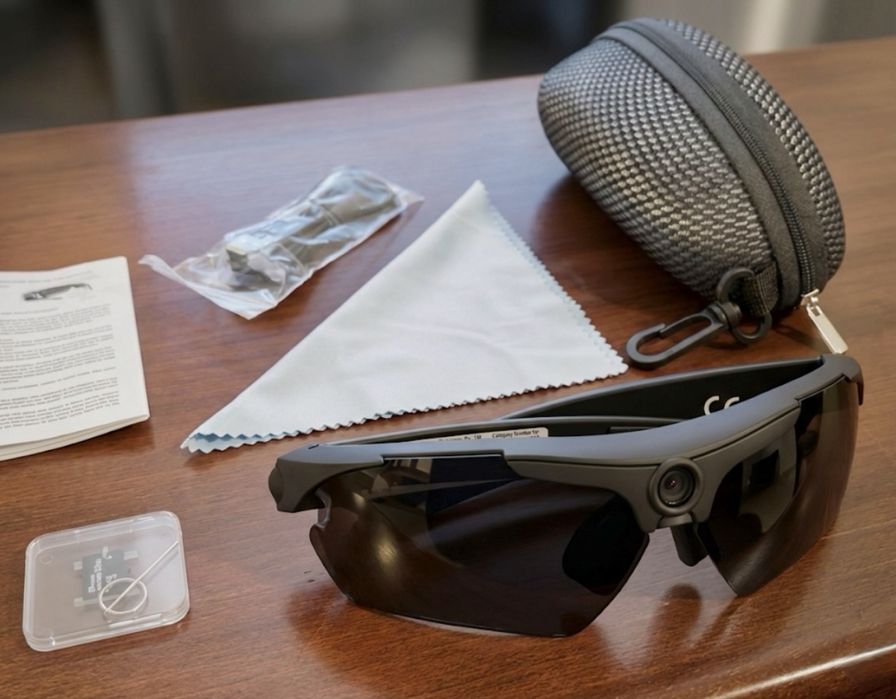 Óculos Inteligentes Sport com câmara - Vídeos e fotos - Cartão 32GB