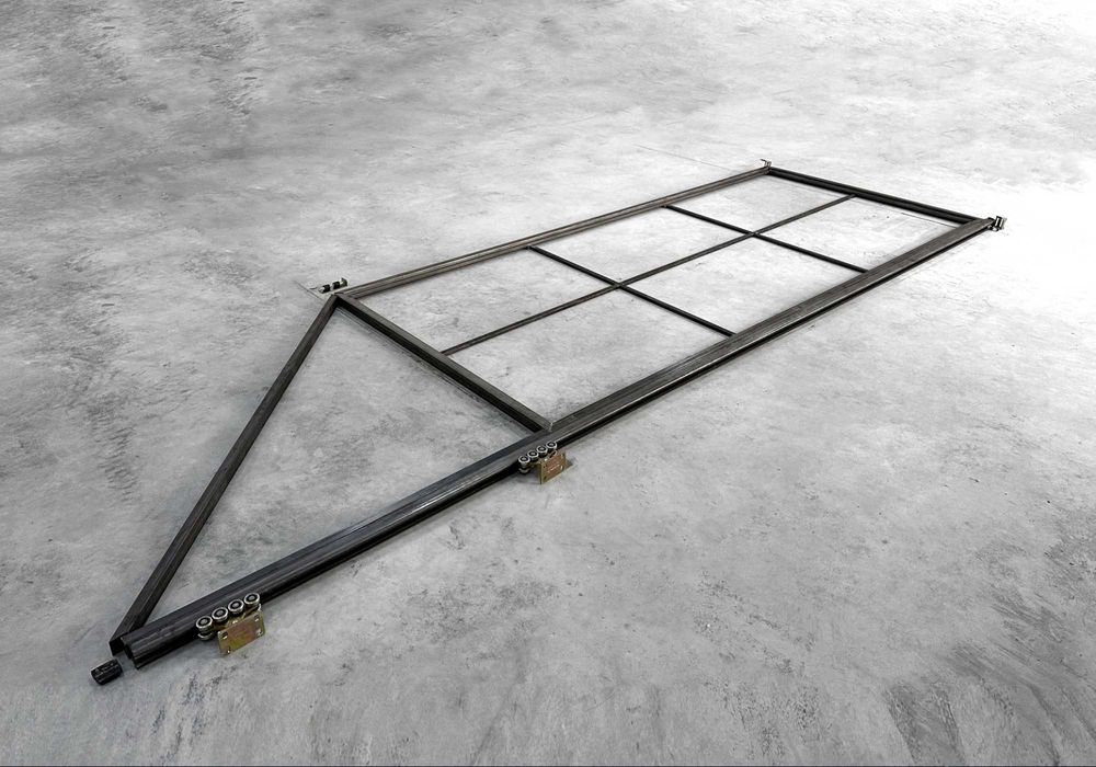 Ворота звари сам, Констуктор воріт, Відкатні ворота, Здвижні, Ролики