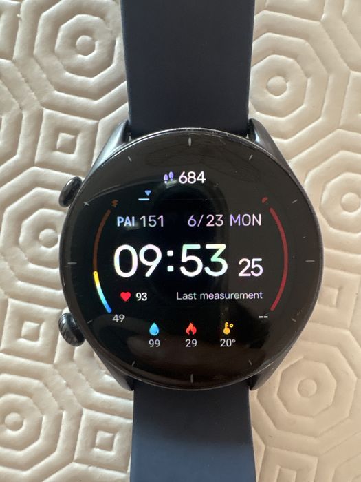Amazfit GTR 3 usado smartwatch