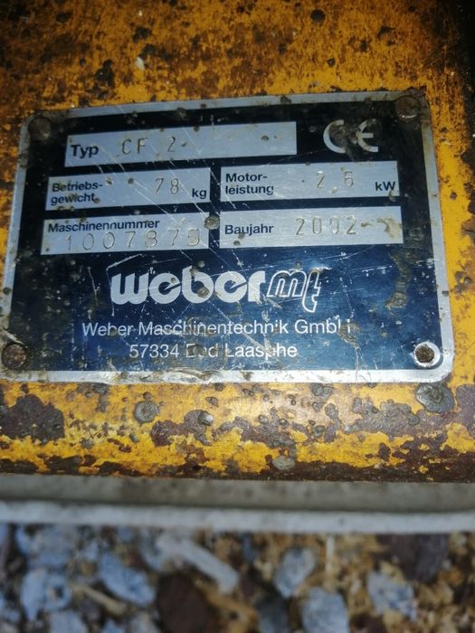 Vendo Máquina de bater calçada