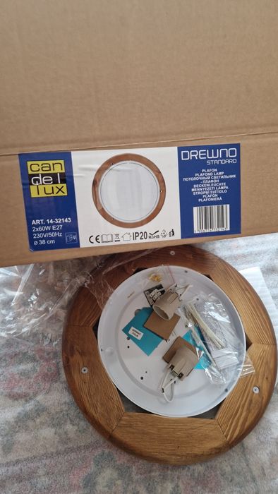 Plafon nowy bez klosza