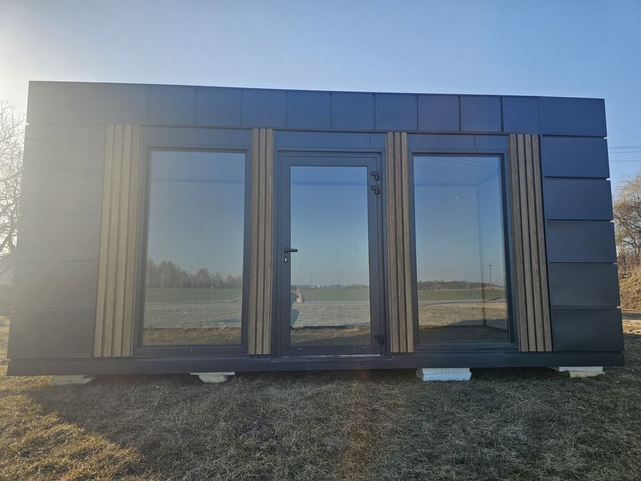 Pawilony 6m x 3m Handlowo Usługowe Kontenery Biuro Kiosk Komis
