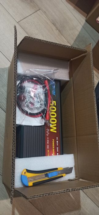 Przetwornica 12V 24V 220V 3000W, 5000W inverter, inwerter