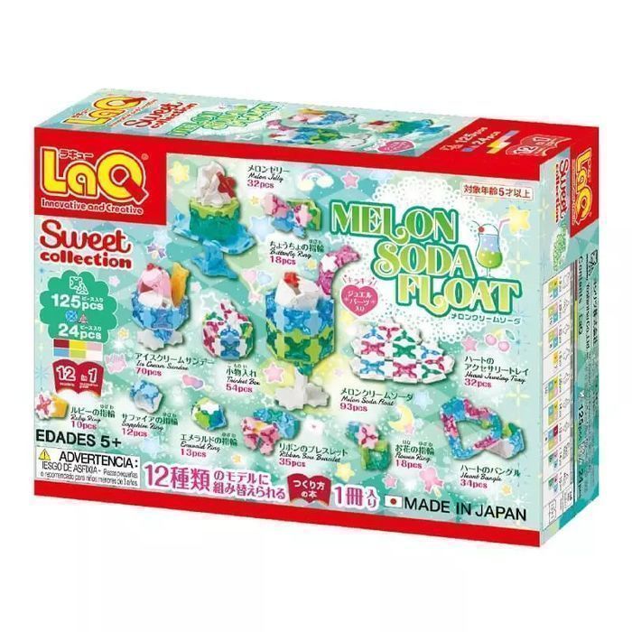 Klocki Edukacyjne Laq Sweet Collection Melon Soda