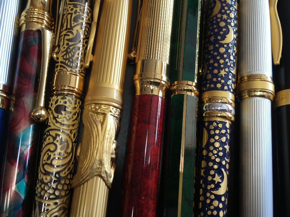 Coleção de canetas