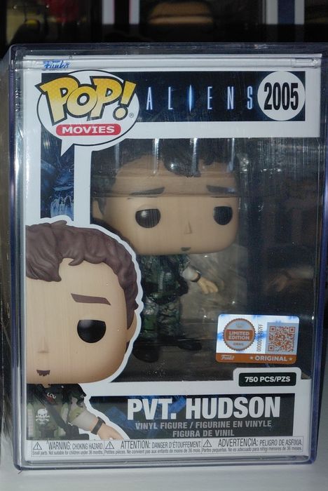 Funko Pop Movies Aliens PVT. Hudson Limited Edition Grail 750 Pcs