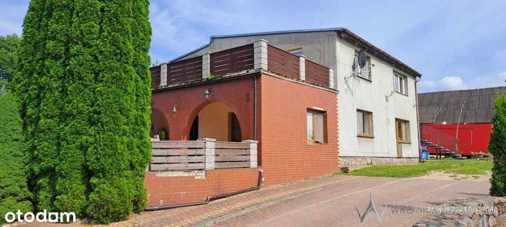 Dom z domkami turystycznymi nad jeziorem Żerdno