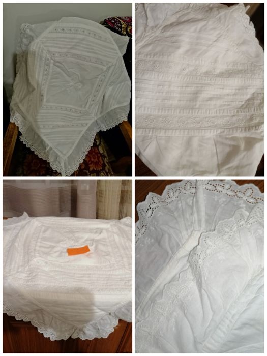 Fronhas antigas. Panos de cozinha.